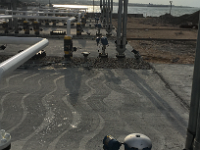 VIEW ON TOP OF LPG MOUNDED TANKS