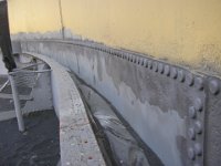 AREA SANDBLASTED READY TO APPLY PRIMER