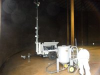BLASING AND COATING