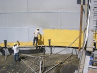 FINISH COAT APPLICATION OVER THE HOLDING PRIMER